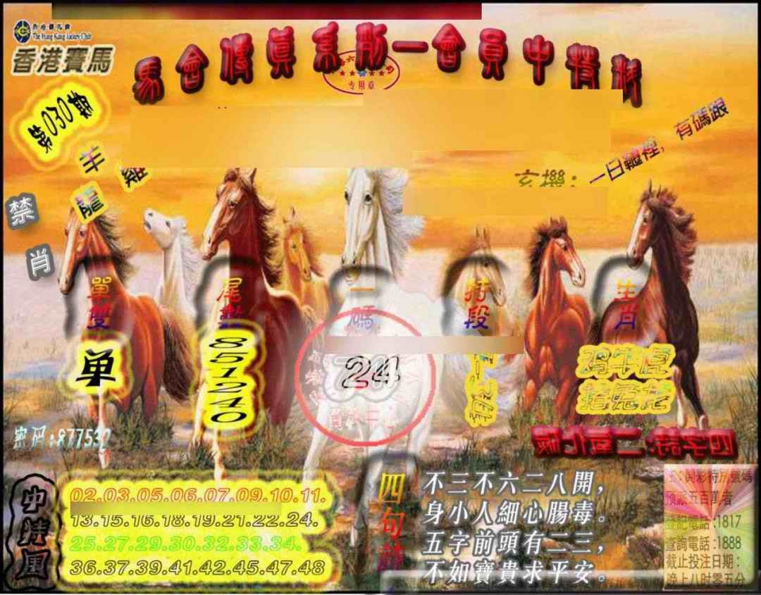 030期马会传真-会员报[图]